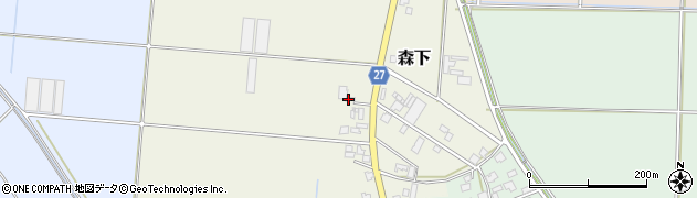 新潟県新潟市北区森下472周辺の地図