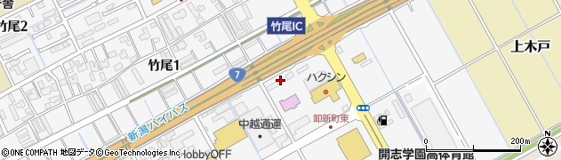 新潟県新潟市東区竹尾663周辺の地図
