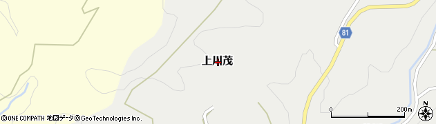 新潟県佐渡市上川茂周辺の地図