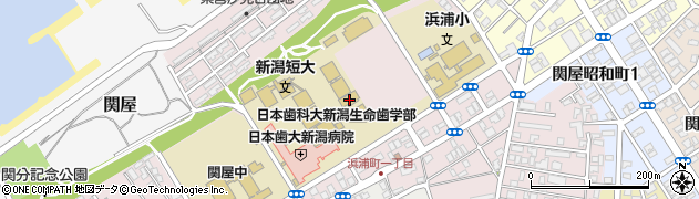 日本歯科大学新潟生命歯学部・医の博物館周辺の地図