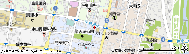 高山紙店周辺の地図