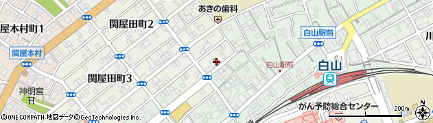 新潟市消防局中央消防署白山浦出張所周辺の地図