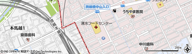 清水フードセンター中山店周辺の地図