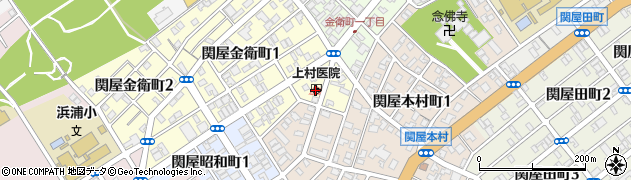 上村神経科内科医院周辺の地図