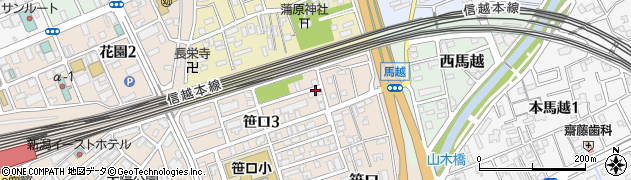 ＩＴＡＫＵＲＡ　笹口店周辺の地図