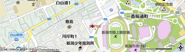 株式会社福田組　本社経営企画部グループ支援室周辺の地図
