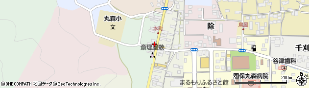 仙台銀行丸森 ＡＴＭ周辺の地図
