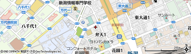 新潟大興ビル管理室周辺の地図