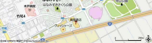 新潟県新潟市東区はなみずき3丁目周辺の地図