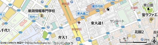 東海東京証券株式会社　新潟支店周辺の地図