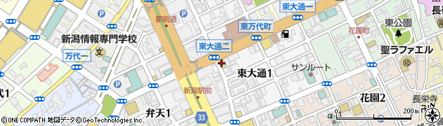 アイホン株式会社新潟営業所周辺の地図