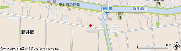 新潟県新潟市北区新井郷250周辺の地図