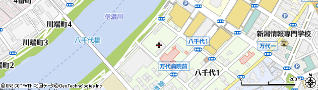 清水建設株式会社　新潟土木工事部周辺の地図