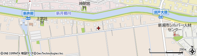 新潟県新潟市北区新井郷647周辺の地図