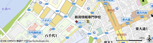 オーブ ヘアー バンダイ 新潟2号店(AUBE HAIR bandai)周辺の地図