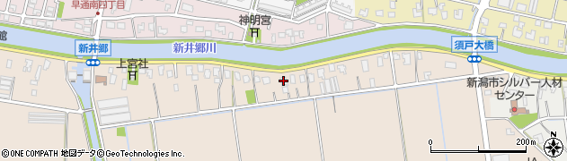 新潟県新潟市北区新井郷645周辺の地図