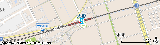 新潟県新潟市東区周辺の地図