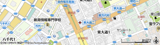 株式会社オーネット　新潟支社周辺の地図