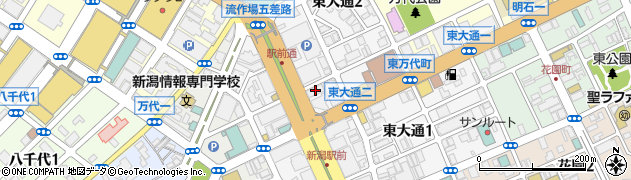 株式会社トークネット　新潟支社周辺の地図
