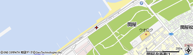 新潟県新潟市中央区関屋周辺の地図