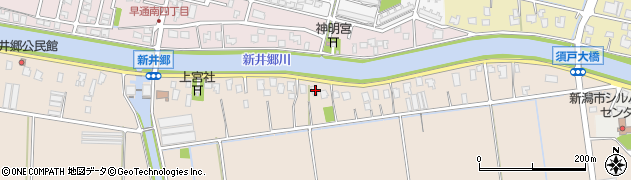 新潟県新潟市北区新井郷615周辺の地図