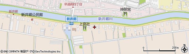 新潟県新潟市北区新井郷568周辺の地図