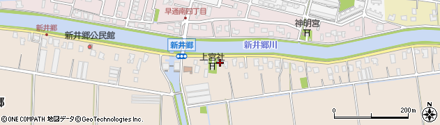 新潟県新潟市北区新井郷556周辺の地図