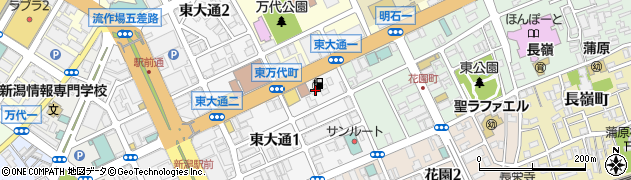 株式会社川崎商会　新潟サービスステーション周辺の地図