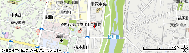 愛染食堂周辺の地図