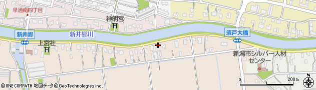 新潟県新潟市北区新井郷667周辺の地図