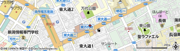 千代田工販株式会社　新潟支店周辺の地図