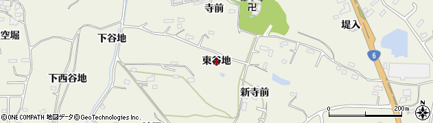 宮城県山元町（亘理郡）坂元（東谷地）周辺の地図