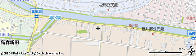 新潟県新潟市北区新井郷2036周辺の地図
