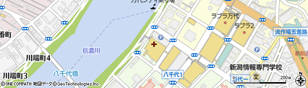 Ｔ・ジョイ新潟万代周辺の地図