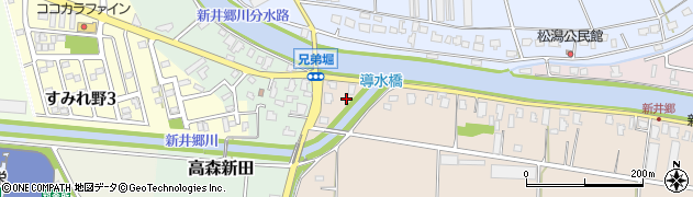 新潟県新潟市北区新井郷2102周辺の地図