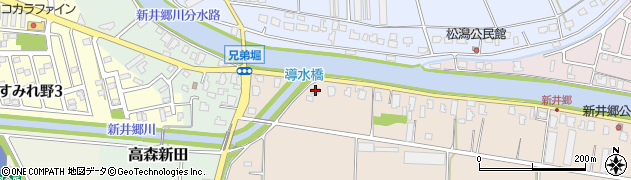 新潟県新潟市北区新井郷2078周辺の地図