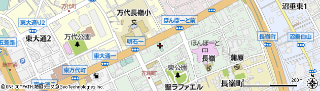 スーパーホテル新潟周辺の地図