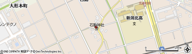 新潟県新潟市東区石動周辺の地図