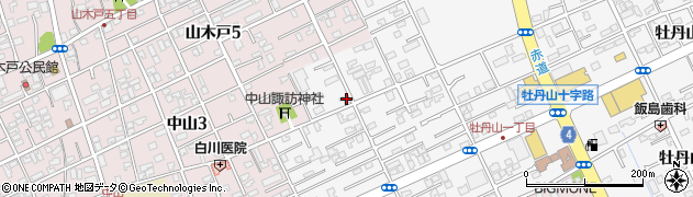 京都屋牡丹山店周辺の地図
