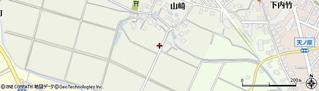 新潟県新発田市山崎412周辺の地図