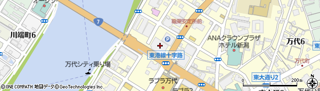時事通信社　新潟支局周辺の地図