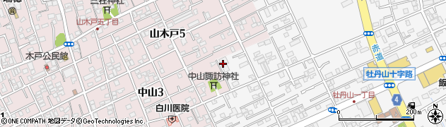 ココファン新潟東周辺の地図