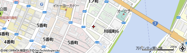 新潟県新潟市中央区礎町通上周辺の地図