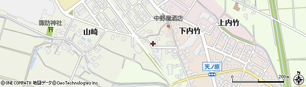 新潟県新発田市山崎68周辺の地図