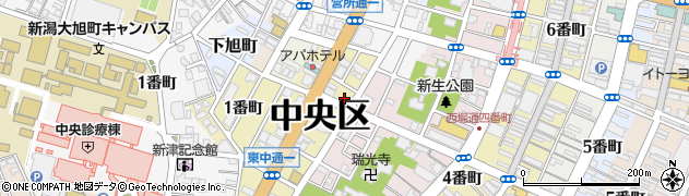 有限会社五十嵐旗店周辺の地図