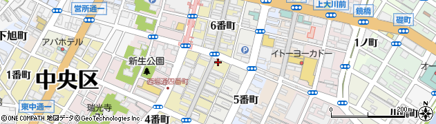 新潟県新潟市中央区古町通５番町607周辺の地図