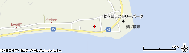 佐渡市社会福祉協議会松ケ崎デイまつさきの里周辺の地図