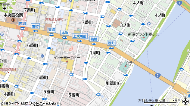 〒951-8051 新潟県新潟市中央区新島町通の地図