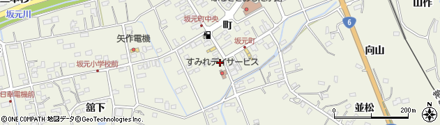 坂元美容室周辺の地図