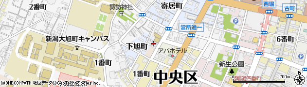 伸学ゼミナール　事務本部周辺の地図